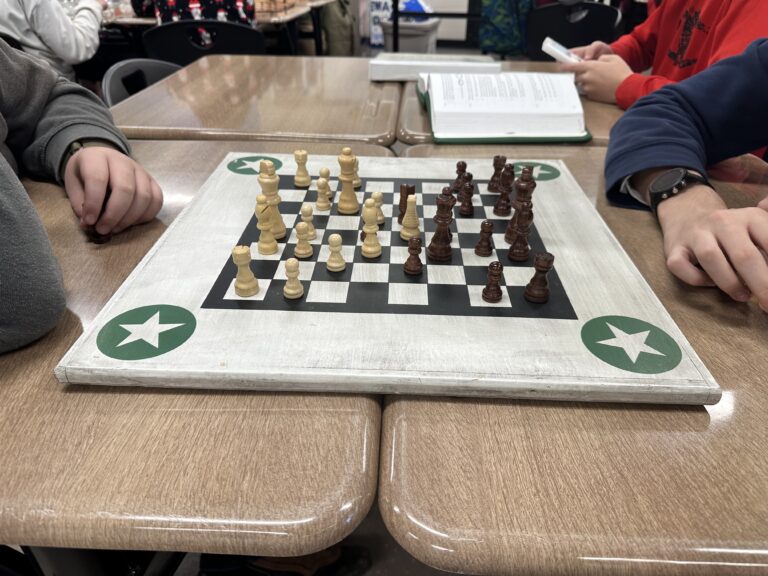 Chess Club Students Compete Together ♟